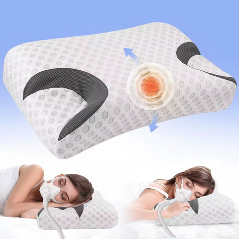 Quel oreiller choisir pour l’apnée du sommeil ? (CPAP & postures)