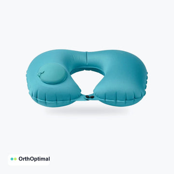 Coussin cervical gonflable de voyage