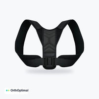 Correcteur de posture ajustable noir Orthoptimal