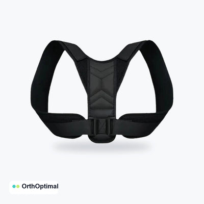 Correcteur de posture ajustable noir Orthoptimal