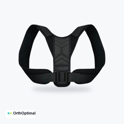 Correcteur de posture ajustable noir Orthoptimal
