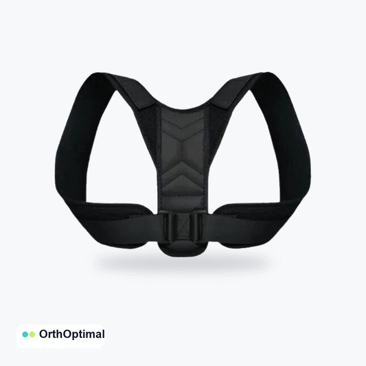 Correcteur de posture ajustable noir Orthoptimal