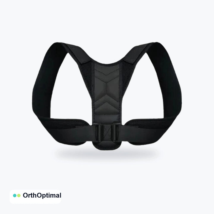 Correcteur de posture ajustable noir Orthoptimal