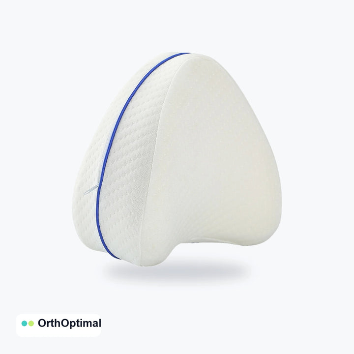 Coussin ergonomique blanc entre les genoux Orthoptimal
