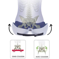 Coussin Orthopédique Fessier - Soulagement immédiat du mal de dos