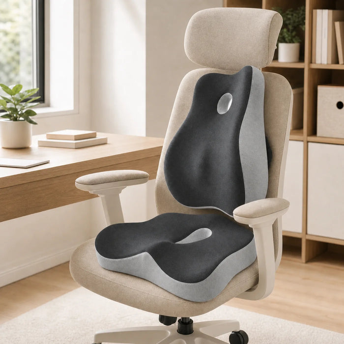 Ensemble ergonomique assise et dossier