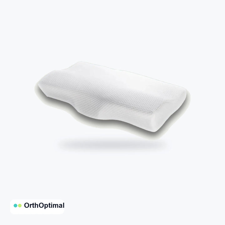Oreiller cervical ergonomique blanc profilé Orthoptimal