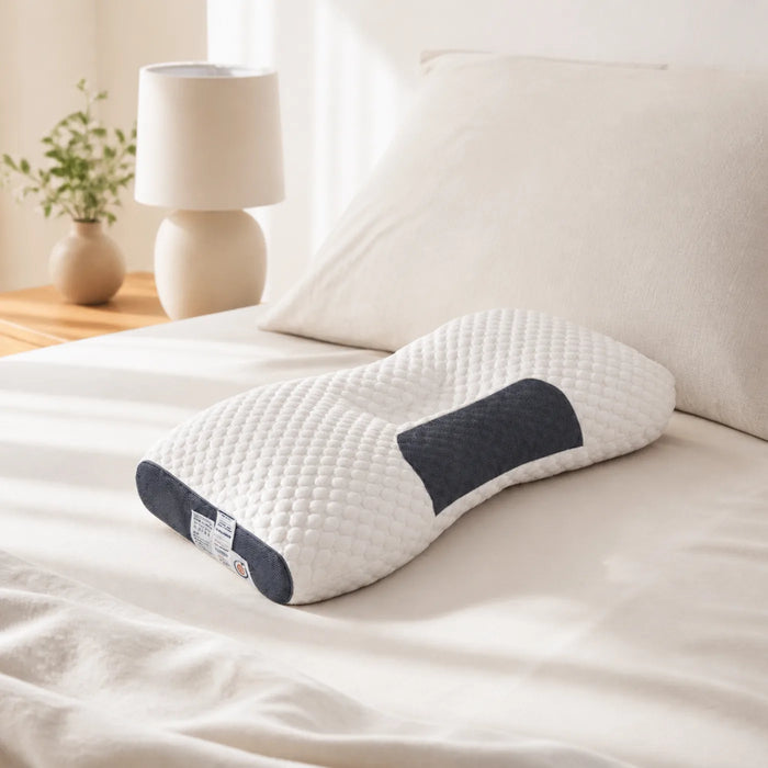 Oreiller ergonomique cervical à mémoire de forme